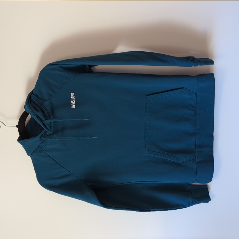 Gymshark Blue Hoodie Sweatshirt - Size XS